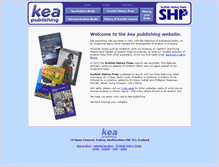 Tablet Screenshot of keapublishing.com